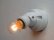 画像1: フランスアンティーク 陶器 ブラケット ライト ランプ 壁付け (1)