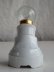 画像3: フランスアンティーク 陶器 ブラケット ライト ランプ 壁付け