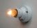 画像1: フランスアンティーク 陶器 ブラケット ライト ランプ 壁付け (1)