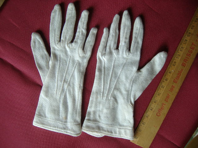 画像1: フランスアンティーク　グローブ　手袋