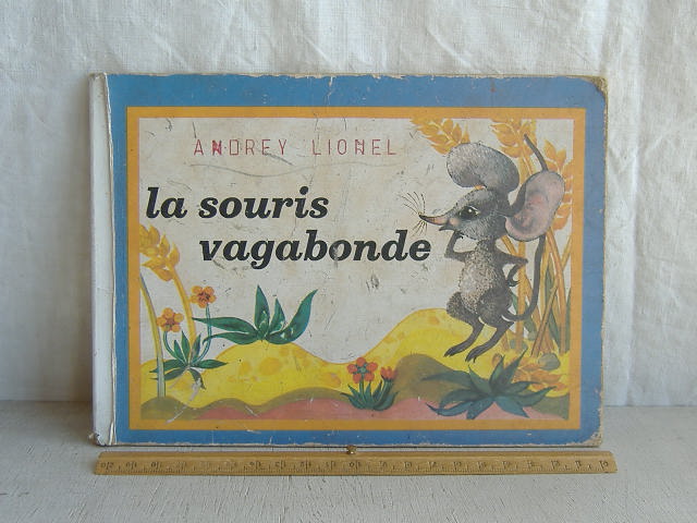画像1: 児童絵本　la　souris　vagabonde　1975年