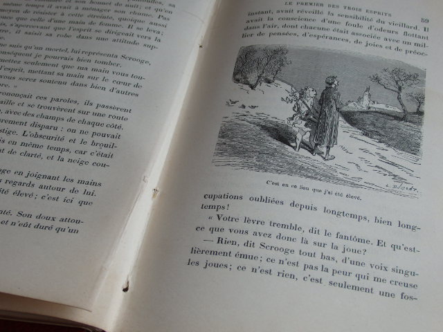 画像: フランスアンティーク 素敵な洋書 古書 本 ブック　1888年